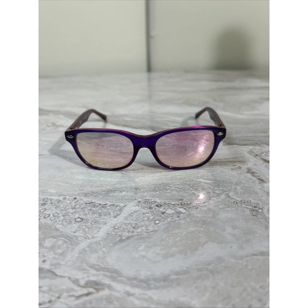 Ray-Ban RB1555 3666 Kids Tinted‎ Eyeglasses Frames Purple Pink